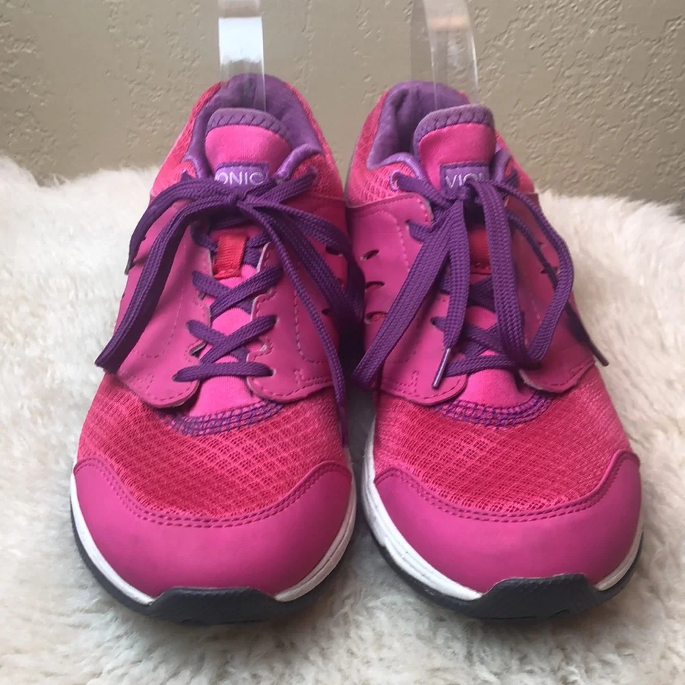 Vionic Pink Purple Athletic Sneakers